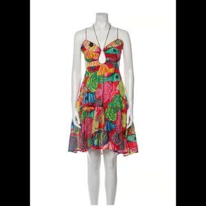 Farm Rio Multi-colored Dress size XL with Beads